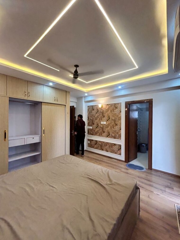 Bedroom, tulsiani-urban-woods 2 Bedroom 1189 Sq.Ft. Apartment In Sushant Golf City Lucknow 10684126