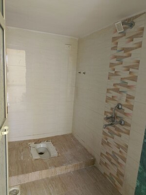 Bathroom in 1 BHK Apartment at Heramb Heights, Kalwa – for Rent