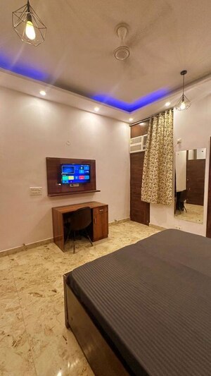 Bedroom in 1 BHK Builder Floor at Greater Kailash – for Rent