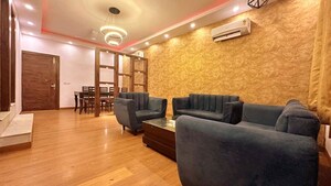 Living Room in 1 BHK Builder Floor at Greater Kailash – for Rent