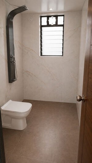 Bathroom in 2 BHK Apartment at Bunty Mayur Kilbil, Dhanori – for Rent
