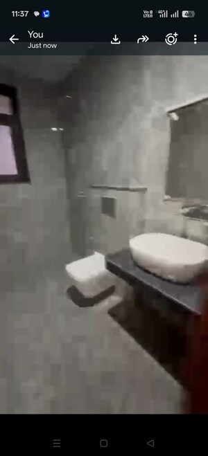 Bathroom in 2.5 BHK Independent House at Sector 9 – for Rent