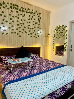 Bedroom in 1 BHK Apartment at NK Savitry Enclave, Vip Road – for Rent