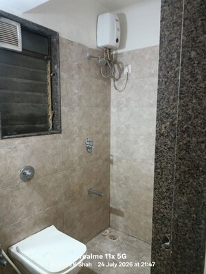 Bathroom in 1 BHK Apartment at Parinee Essence, Kandivali West – for Rent