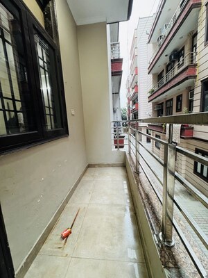 Balcony in 1 BHK Apartment at Palm Residency Chhatarpur, Chattarpur – for Rent