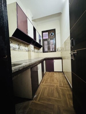 Kitchen in 1 BHK Apartment at Palm Residency Chhatarpur, Chattarpur – for Rent