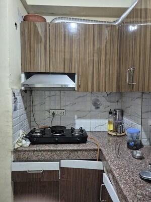 Kitchen in 3 BHK Builder Floor at Maan Heights, Gaur City 1 – for Rent
