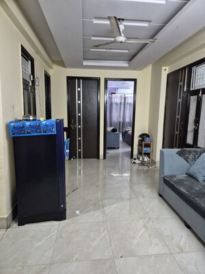 Building Lobby in 3 BHK Builder Floor at Maan Heights, Gaur City 1 – for Rent