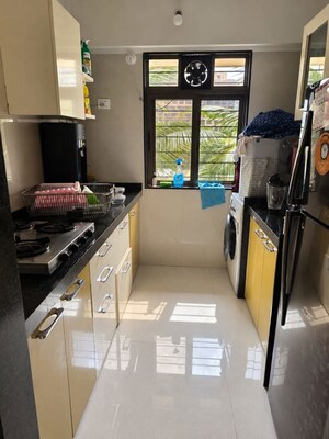 Kitchen in 1 BHK Apartment at SKG Eastern Winds, Kurla East – for Rent