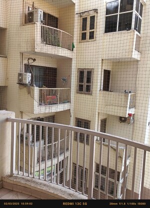 Balcony in 3 BHK Apartment at Gulmohur Garden, Raj Nagar Extension – for Rent