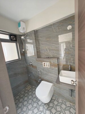 Bathroom in 2 BHK Apartment at Oberoi Realty Splendor, Andheri East – for Rent