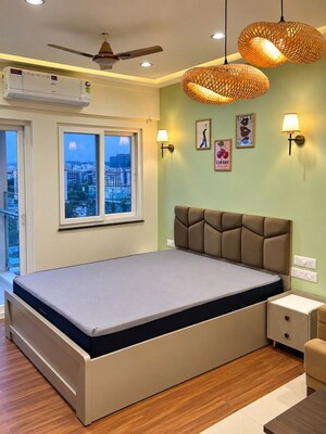 Team Area in Studio Apartment at Puravankara Silversands, Mundhwa – for Rent