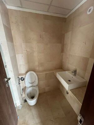 Bathroom in 2 BHK Apartment at Sheth Auris Serenity Tower 3, Malad West – for Rent