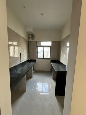 Kitchen in 2 BHK Apartment at Sheth Auris Serenity Tower 3, Malad West – for Rent