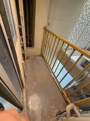 Balcony in 2 BHK Apartment at Avant Heritage, Jogeshwari East – for Rent