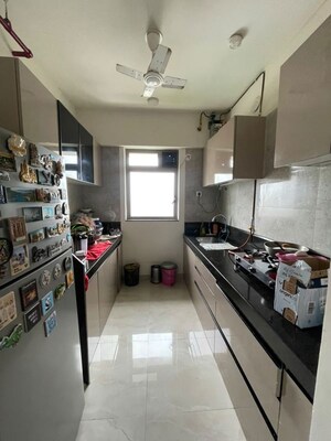 Kitchen in 2 BHK Apartment at Laxmi Shrushti Apartment, Goregaon West – for Sale