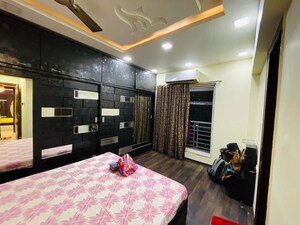 Bedroom in 3 BHK Apartment at Paradise Sai Mannat, Kharghar – for Rent
