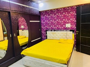 Bedroom in 3 BHK Apartment at Paradise Sai Mannat, Kharghar – for Rent