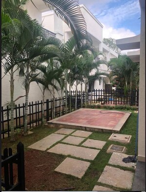 Balcony in 3.5 BHK Villa at Prestige Glenwood, Budigere – for Rent