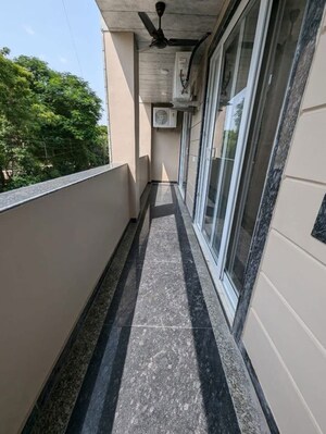 Balcony in 3 BHK Builder Floor at Sector 51 – for Rent