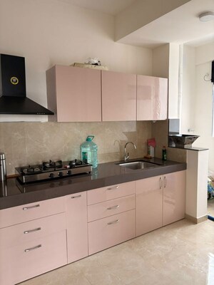 Kitchen in 1 BHK Apartment at Shapoorji Pallonji Joyville Hadapsar Annexe, Hadapsar – for Rent