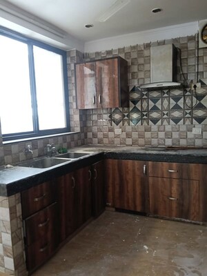 Kitchen in 2 BHK Builder Floor at Nehru Enclave – for Rent