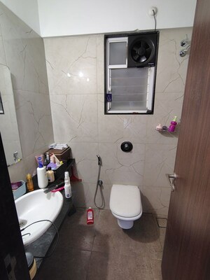 Bathroom in 2 BHK Apartment at Sukhwani Hermosa Casa, Mundhwa – for Rent