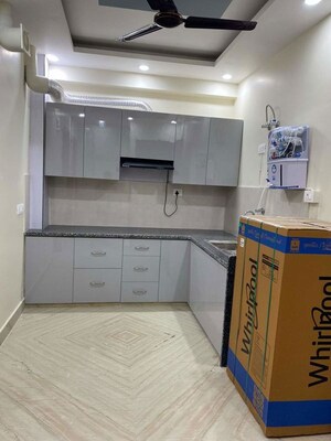 Kitchen in 2 BHK Builder Floor at Ansal Sushant Lok I, Sector 43 – for Rent