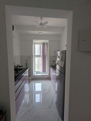 Bathroom in 1 BHK Apartment at Raymond Ten X Habitat, Pokhran Road No Two – for Rent