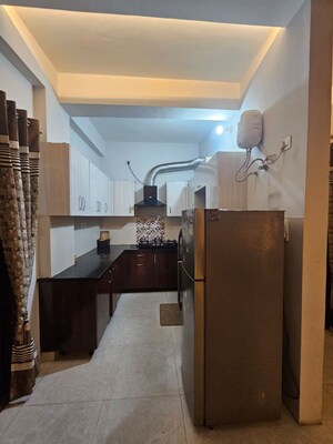 Kitchen in 2 BHK Apartment at MS Enclave Zirakpur, Dhakoli – for Rent