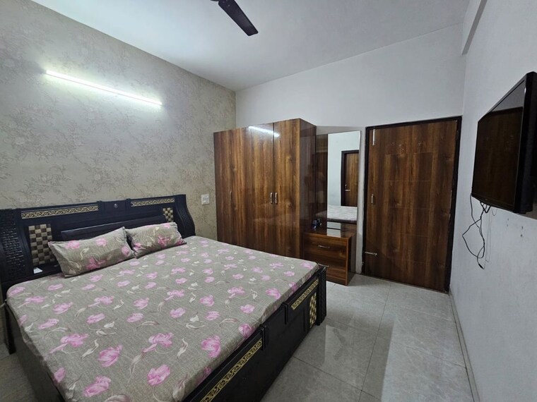 Bedroom, ms-enclave-zirakpur 2 Bedroom 1200 Sq.Ft. Apartment In Dhakoli Zirakpur 10684470