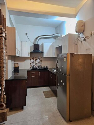 Kitchen in 2 BHK Apartment at MS Enclave Zirakpur, Dhakoli – for Rent