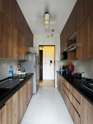 Kitchen in 2 BHK Apartment at Lodha Splendora, Ghodbunder Road – for Rent