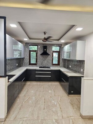 Kitchen in 3 BHK Builder Floor at Sushant Lok 3, Sector 57 – for Sale
