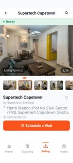 3 BHK 1295 Sq.Ft. Apartment in Supertech Cape Town