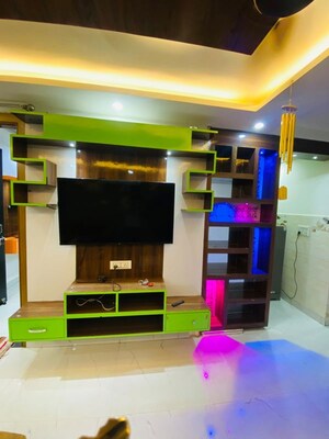 Living Room in 4 BHK Builder Floor at Dwarka Mor – for Rent