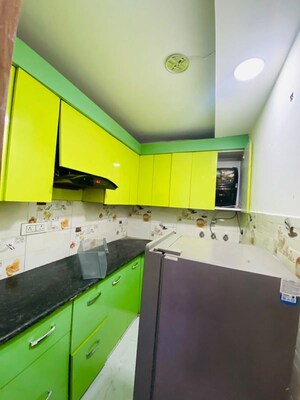Kitchen in 4 BHK Builder Floor at Dwarka Mor – for Rent
