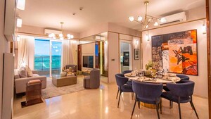 Living Room in 4 BHK Apartment at DLF Privana South, Sector 76 – for Sale