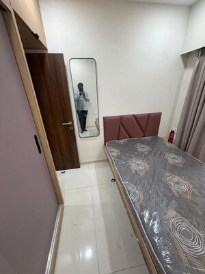 Balcony in 2 BHK Apartment at K Raheja Vihar, Powai – for Rent