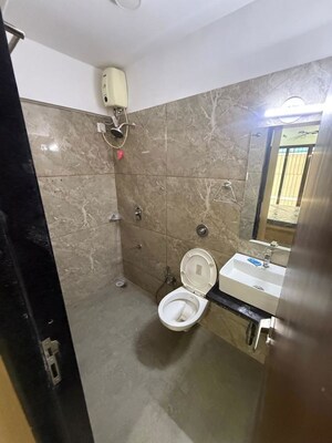 Bathroom in 2 BHK Apartment at K Raheja Vihar, Powai – for Rent