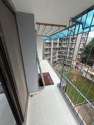 Balcony in 2 BHK Apartment at K Raheja Vihar, Powai – for Rent