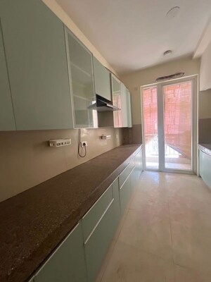 Kitchen in 3 BHK Builder Floor at Sector 21 – for Rent