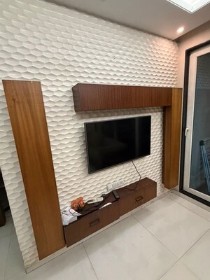 Kitchen in 2 BHK Apartment at Kesar Exotica, Kharghar Sector 10 – for Rent