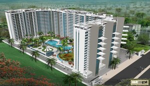 2 BHK Apartment – Exterior View View at Kesar Exotica, Kharghar Sector 10 - for Rent