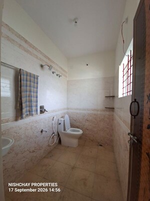 Bathroom in Studio Independent House at Hbr Layout – for Rent