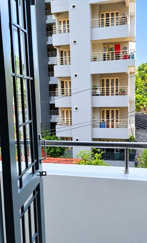Balcony in 2 BHK Apartment at Kodungallur – for Sale