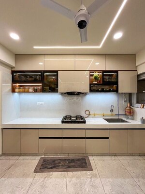 Kitchen in 3 BHK Villa at Olavakode – for Sale
