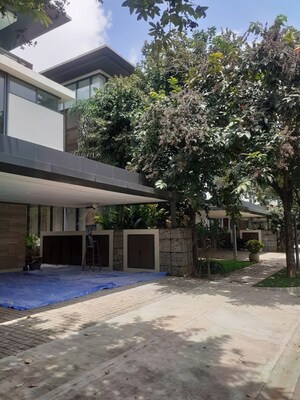 Balcony in 5 BHK Villa at Embassy Boulevard, Yelahanka – for Rent