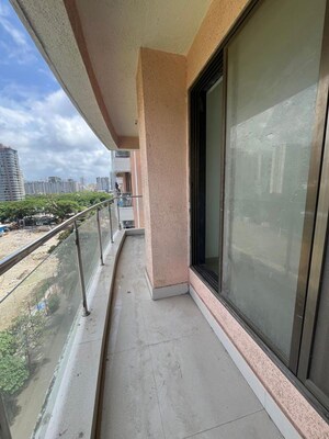 Balcony in 2 BHK Apartment at Patrachawl Mhada, Goregaon West – for Rent