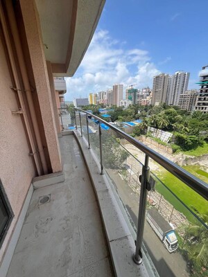 Balcony in 2 BHK Apartment at Patrachawl Mhada, Goregaon West – for Rent